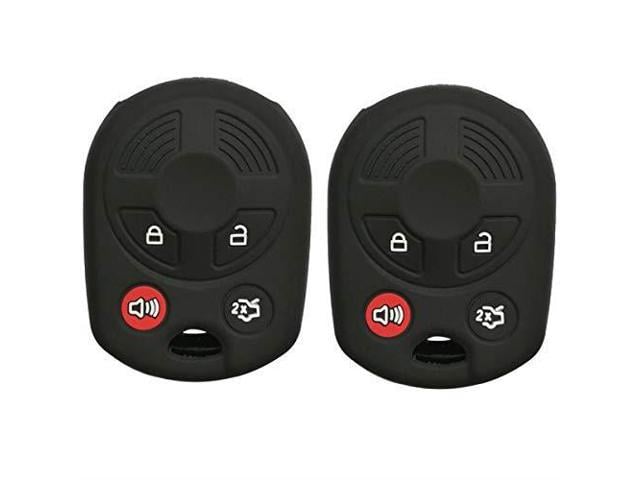 2Pcs Key Fob Remote Cover Protector Case Keyless Entry Holder for Ford ...