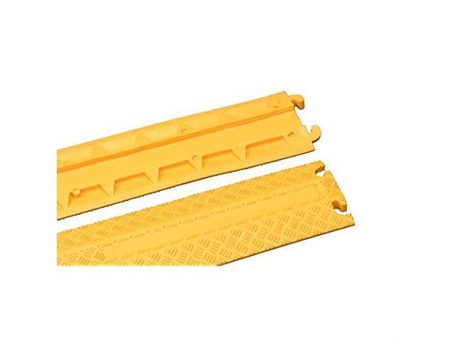 Guardian Industrial Products DH-CR3-V2 High Traffic Pedestrian Drop-Over Cable Cover Ramp 