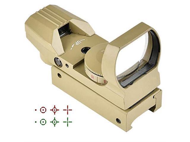 Red Green Dot Sight Reflex Holographic Scope Tactical Rifle Mount 20mm Rails Kit 