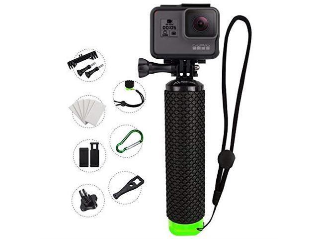 Fader fage I mængde Uundgåelig Waterproof Floating Hand Grip Compatible with GoPro Cameras Hero 4 Session  Black Silver Hero 2 3 3+ 4 Handler Plus Free Handle Mount Accessories for  Water Sport and Action Cameras Green - Newegg.com