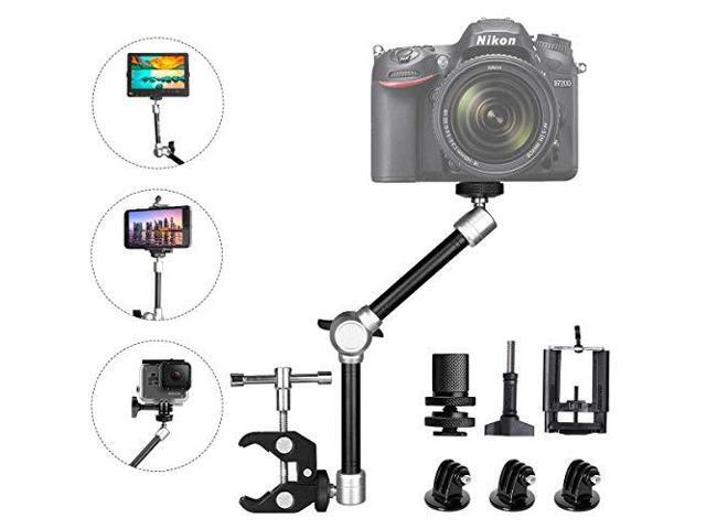 Hyx 11 inch Aluminium Alloy Adjustable Articulating Friction Magic Arm Camera Parts Accessories