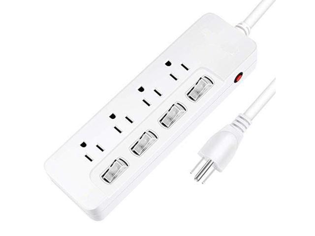 Power Strip Surge Protector Extension Cord Plug Electric Strip Breaker Switch 