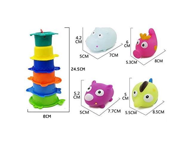 Bath Toys for Babies 6 to 12 Month Stacking Cups for ...