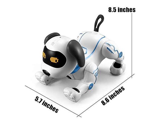 Remote Control Dog,RC Robotic Stunt Puppy Handstand Push-up Electronic Pets,Pets Dancing Programmable Robot Toys,Robot Puppy for Children Gift 
