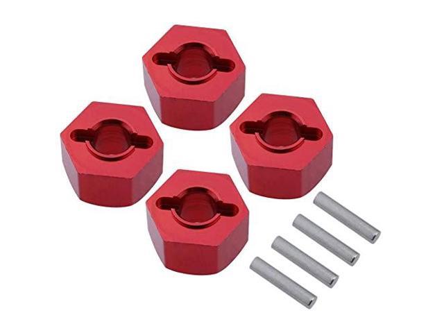 Traxxas Slash 4X4 1:10 Alloy 12mm Wheel Hex, Red By Atomik - Replaces TRX 1654 - Foto 12