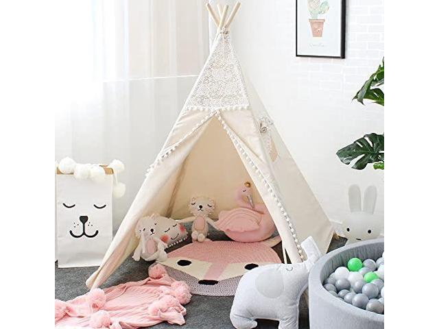 childrens canvas teepee