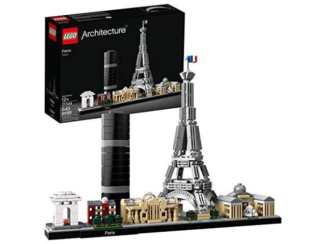 Architecture Skyline Collection 21044 Paris Skyline Building Kit With Eiffel Tower Model and other Paris City Architecture for build and display 649 Pieces