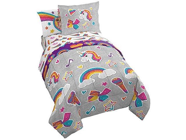 Nickelodeon Jojo Siwa Rainbow Sparkle Bed Set Full Newegg Com Nickelodeon Jojo Siwa Rainbow Sparkle, Jojo Siwa Bedding Set Full