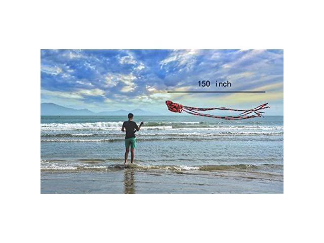 Large Kite Octopus Frameless Soft Parafoil Kites For Kids And Adults Beach Park 