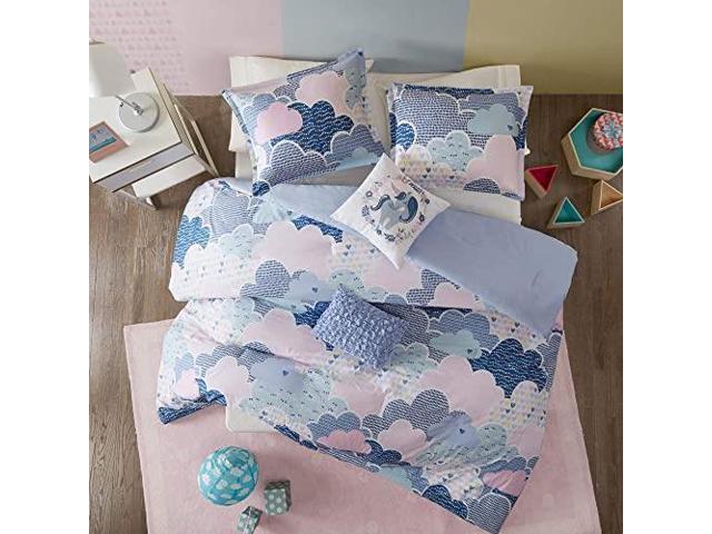 Details about   Plush Blue Stars Cloud Glow in the Dark 4 pc Comforter Set Twin Full Queen Bed 