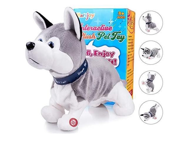 Electronic Plush Animated Walking Dog for Kids Companion Puppy Toddler Toy Gift 