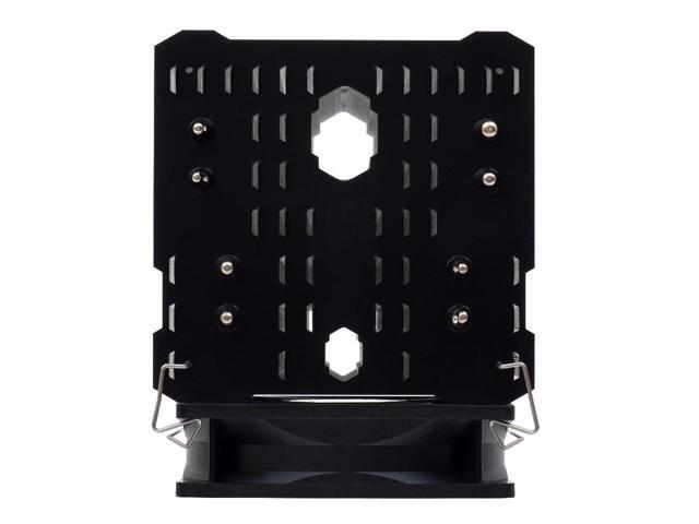 Fashionable Transparent Fan Leaves. Youshangshipin CPU Cooler Color : Black Dual Tower//Air Cooling//Support AM4//2066 // Multi-Platform // 6 Heat Pipe//Double LED Fan//with Silicone Grease