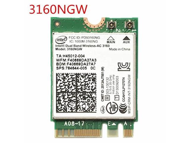 Dual Band Wireless Ac 3160 Wifi Bluetooth Ngff Wlan Adapter Fru 04x6034 For Lenovo Ibm Intel 3160ngw 802 11ac Wifi Bt 4 0 Card Newegg Com