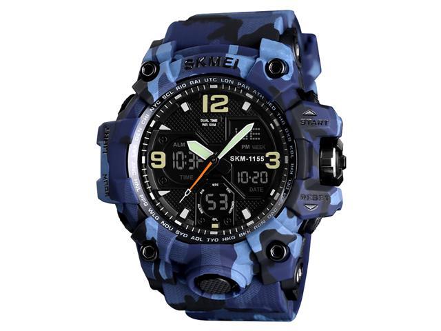 large face waterproof watches