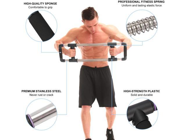 Push Down Bar Machine Chest Expander Home Resistance Exercise Workout Equipment