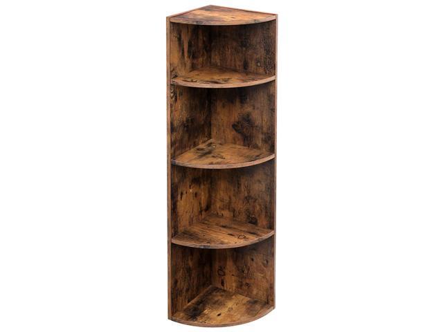 4 Tier Industrial Corner Shelf Unit Freestanding Display Storage Shelves And Wooden Bookcase For Kitchen Living Room Study Newegg Com - Corner Shelf Unit 4 Tier Industrial Corner Shelf Unit Freestanding Display Storage Shelves And Wooden Bookcase For Kitchen Living Room Study Newegg Com - Corner Shelf Unit