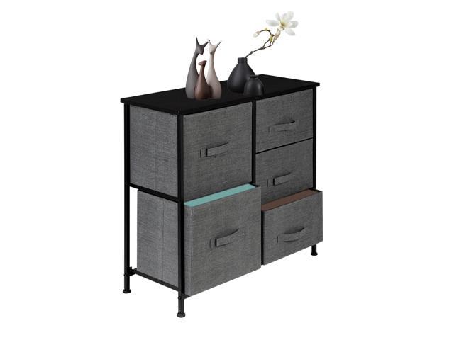 Magace Dresser Organizer With 5 Drawers Fabric Dresser Tower For