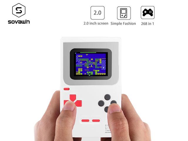 handheld consoles with built in games