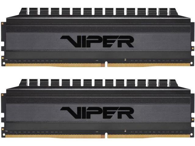 Patriot Viper 4 Blackout Series 8GB (2 x 4GB) DDR4 3000 (PC4 24000) Desktop Memory, PVB48G300C6K