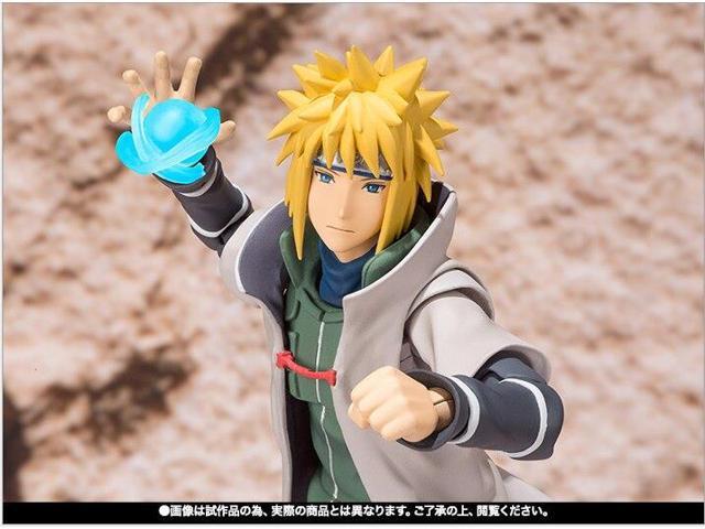 SHF Naruto Shippuden Namikaze Minato PVC Action Figure Collectible Model Toy