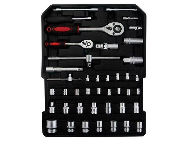 799 PCS Tool Set Mechanics Tool Kit Wrenches Socket w/Trolley Case Box Organize 