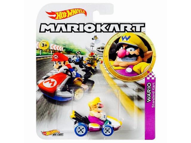 Wario Super Mario Kart Character Car Diecast 1:64 Scale