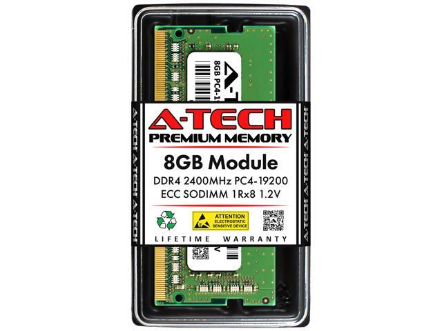 RAM 8GB DDR4 2400MHz RDIMM Per Server – A-Tech, Equivalente Kingston KVR24R17S8/8MA, ECC Registrata