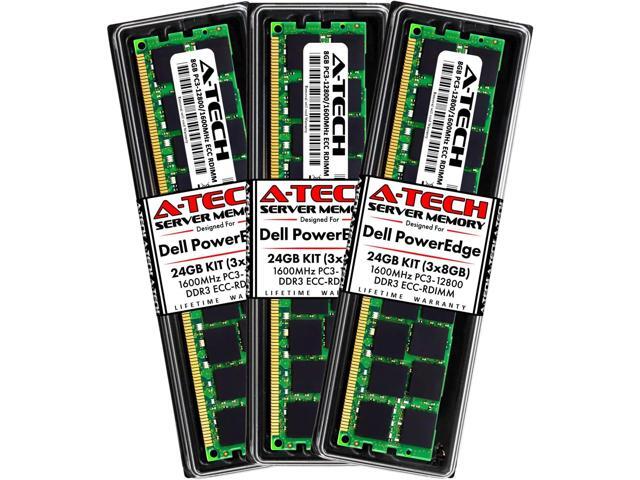 96GB (6x16GB) DDR3 RAM Memory Kit For Dell PowerEdge R320, R410, R415, R420, R510, R515 Servers