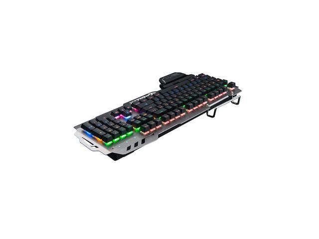 Rainbow Colorful Backlit M500 Multimedia Ergonomic Usb Gaming Keyboard UK STOCK 