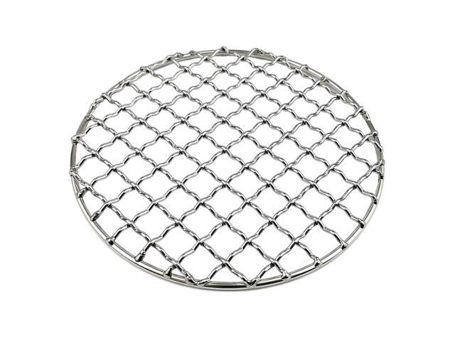 2 Packs BBQ Grill Mesh Mat Outdoor Camping Pot Rack Simple Firewood Grill