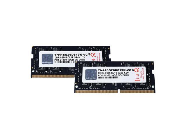 v-color 32GB(2x16GB) DDR4 SO-DIMM DDR4 2666MHz(PC4-21300) SK Hynix IC Laptop Memory Model for Mac TN416G26D819K-VC