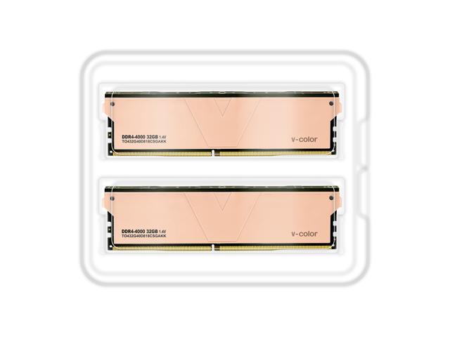 v-color Golden Skywalker Plus 64GB(2 x 32GB) DDR4 4000MHz (PC4