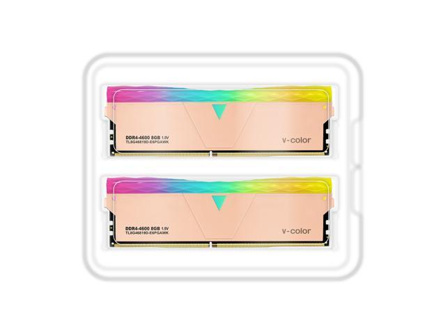 v-color Prism Pro RGB Golden Armis DDR4 16GB(2 x 8GB) 4600MHz (PC4