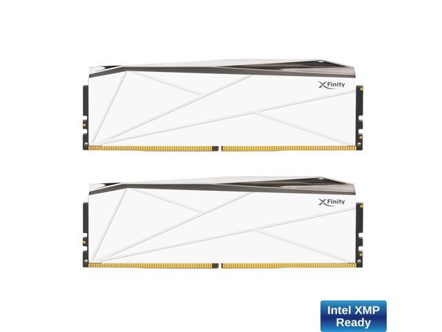 V-Color DDR5 Manta XFinity 48GB (24GBx2) 8400MHz CL40-54-54 1.4V SK Hynix IC RGB Desktop Computer Gaming Memory CUDIMM (TMXFCL2484840WSK)