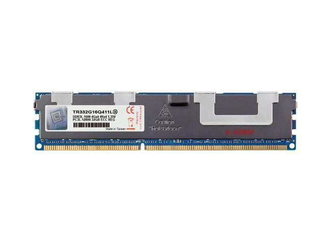 V Color 32gb Ddr3 Sdram Ecc Registered Dimm Ddr3 1600mhz Pc3 Server Memory Model Tr332g16q411l Newegg Com