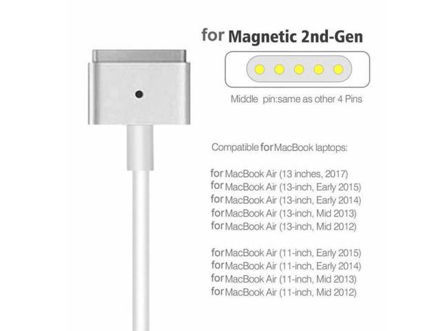 Usb C Type C To Magsafe 2 T Tip Power Adapter Charging Cable Works For Apple Macbook Pro Macbook Air T Tip Newegg Com