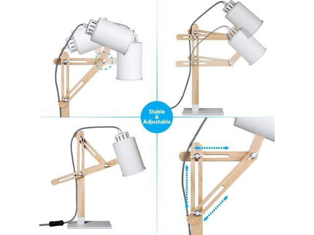 tomons swing arm led desk lamp
