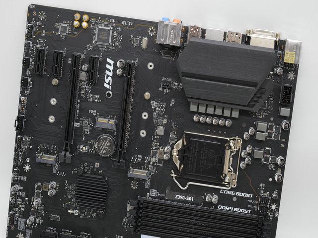 MSI Z390-S01 Motherboard LGA 1151 Intel Z390 ATX DDR4 M.2 Support 
