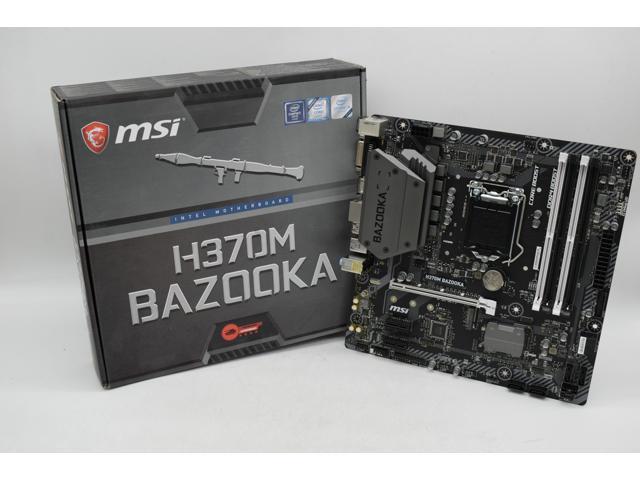 Msi h370m bazooka обзор