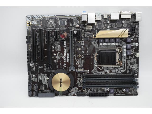 Refurbished Asus H170 Pro Usb 3 1 Lga 1151 Intel H170 Hdmi Sata 6gb S Usb 3 1 M 2 Atx Intel Motherboard Newegg Com