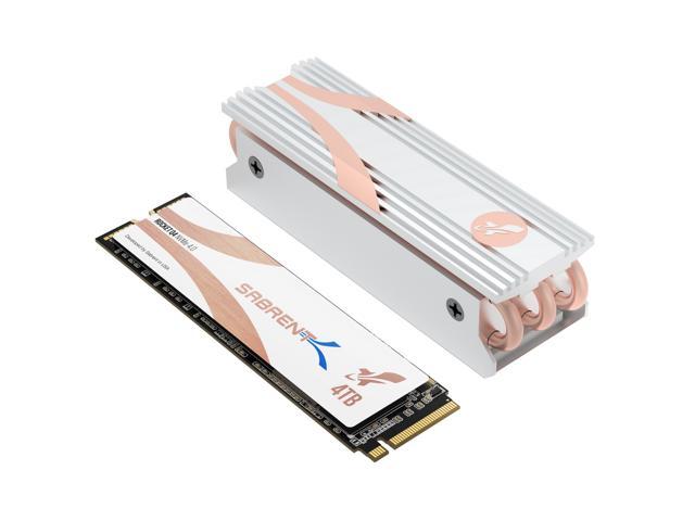 Sabrent 4TB Rocket Q4 NVMe PCIe 4.0 M.2 2280 Internal SSD Maximum Performance Solid State Drive with Heatsink | R/W 4900/3500 MB/s (SB-RKTQ4-HTSS-4TB)