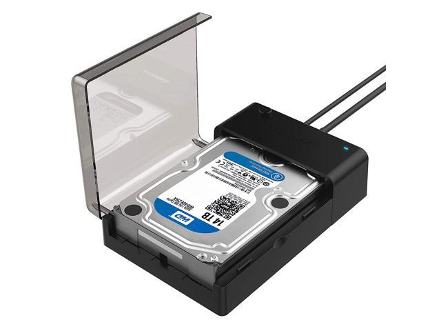 Sabrent Usb 3 0 To Sata External Hard Drive Lay Flat Docking Station For 2 5 Or 3 5in Hdd Ssd Ec Dflt Newegg Com