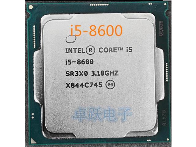 Intel Core i5-8600 i5 8600 3.1 GHz Six-Core Six-Thread CPU