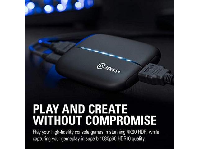 Elgato HD60 S+, External Capture Card, Stream and Record in