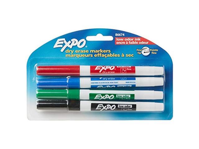 Expo Ultra Fine Tip 4-pk Dry Erase Markers