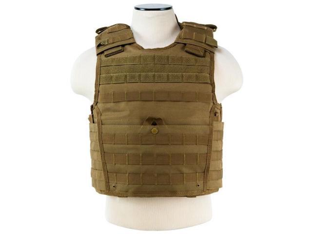 Expert Plate Carrier Vest Tan Newegg Com - body armor vest mesh roblox