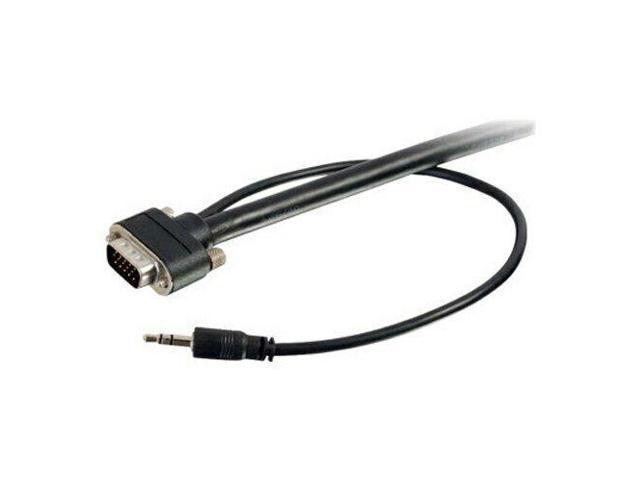 C2g 10ft Select Vga 3 5mm Stereo Audio A V Cable M M In Wall Cmg