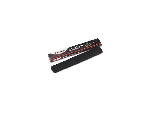Black Innovera 50458 Gel Nonskid Keyboard Wrist Rest IVR50458