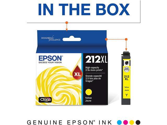 Epson T212 Ink Cartridge Yellow Inkjet High Yield 2709