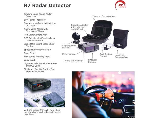 Uniden R7 Extreme Long Range Radar Detector With Gps Threat Detection Newegg Com